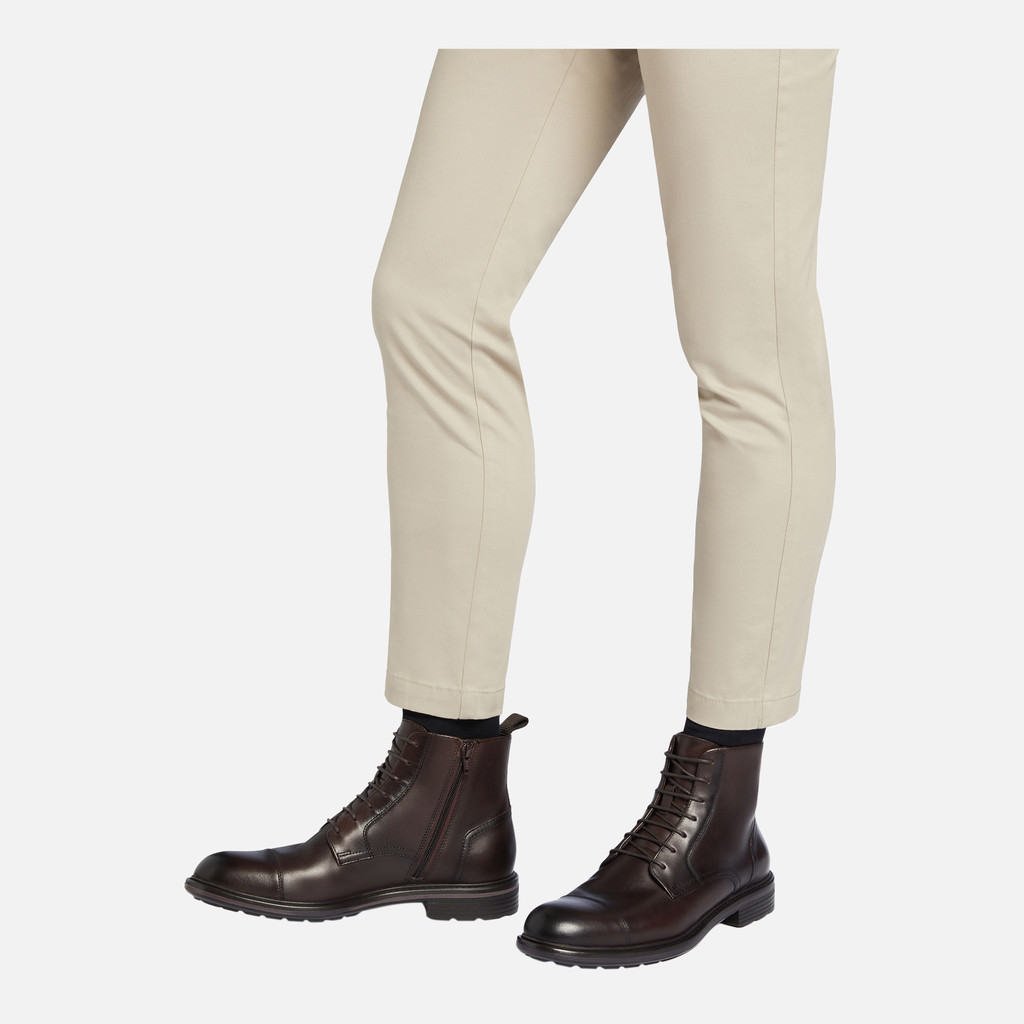 Geox Walk Pleasure Hombre U46CGE00039C6009 Botines Con Cordones