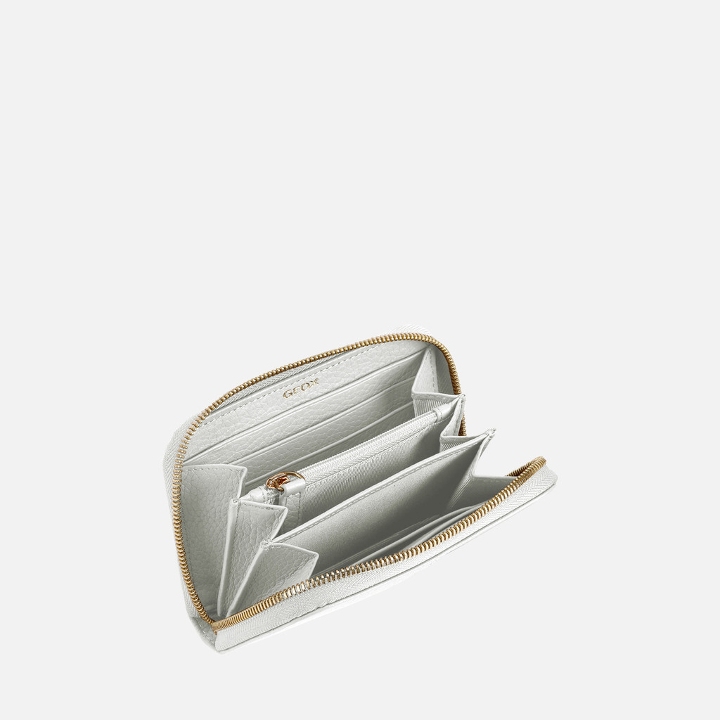 Geox Wallet Mujer D35K3G00046C1000 Cartera Con Cremallera