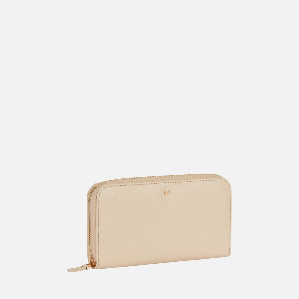 Geox Wallet Mujer D35K3H00046C1002 Cartera Con Cremallera