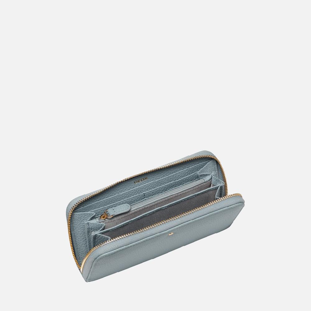 Geox Wallet Mujer D35K3H00046C4017 Cartera Con Cremallera