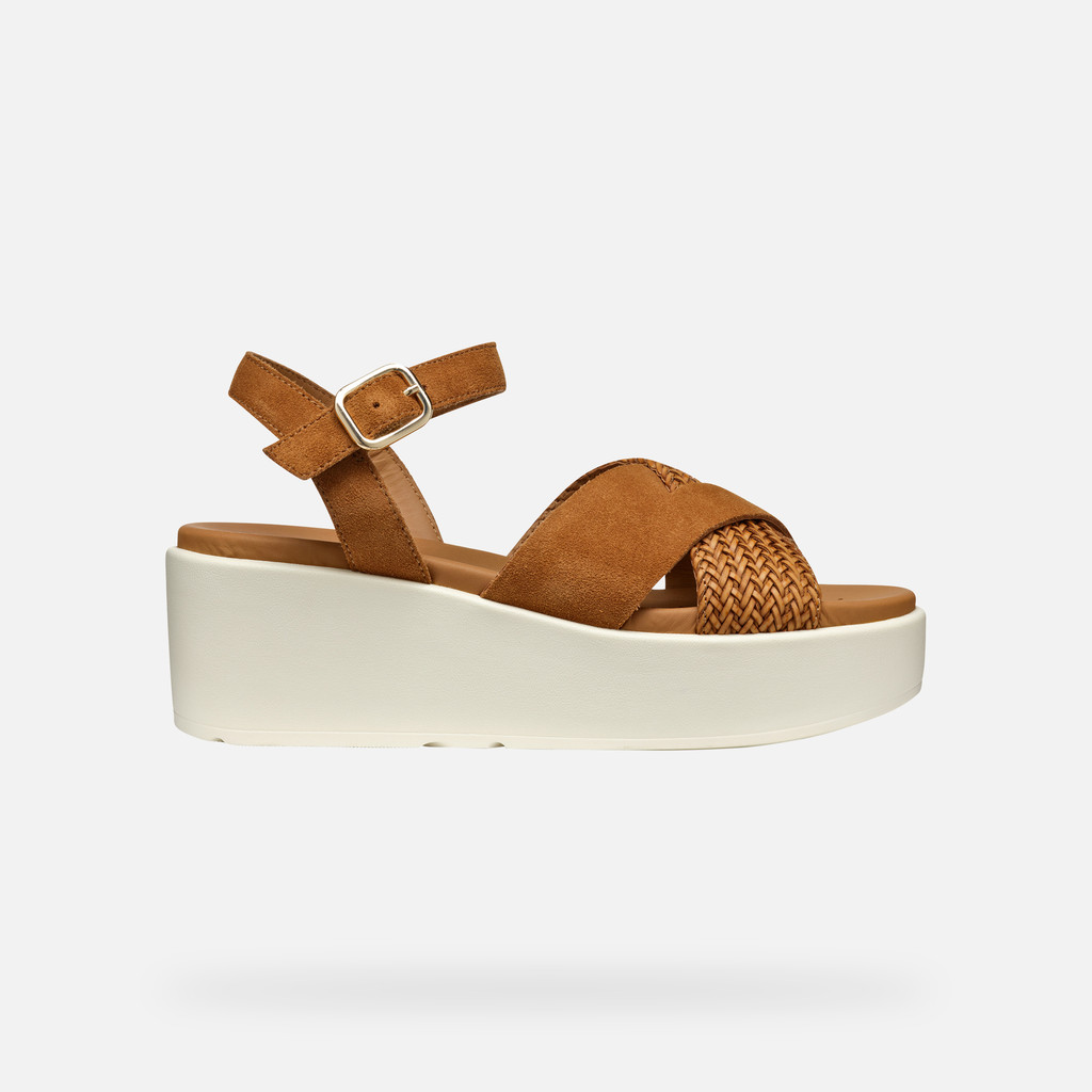 Geox Xand 2.2s Mujer D55M1B00022C6001 Sandalias Suela Alta