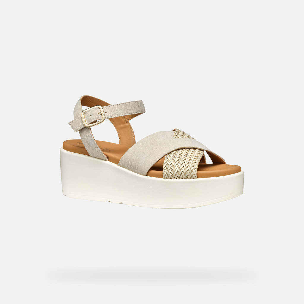 Geox Xand 2.2s Mujer D55M1B00022C6738 Sandalias Suela Alta