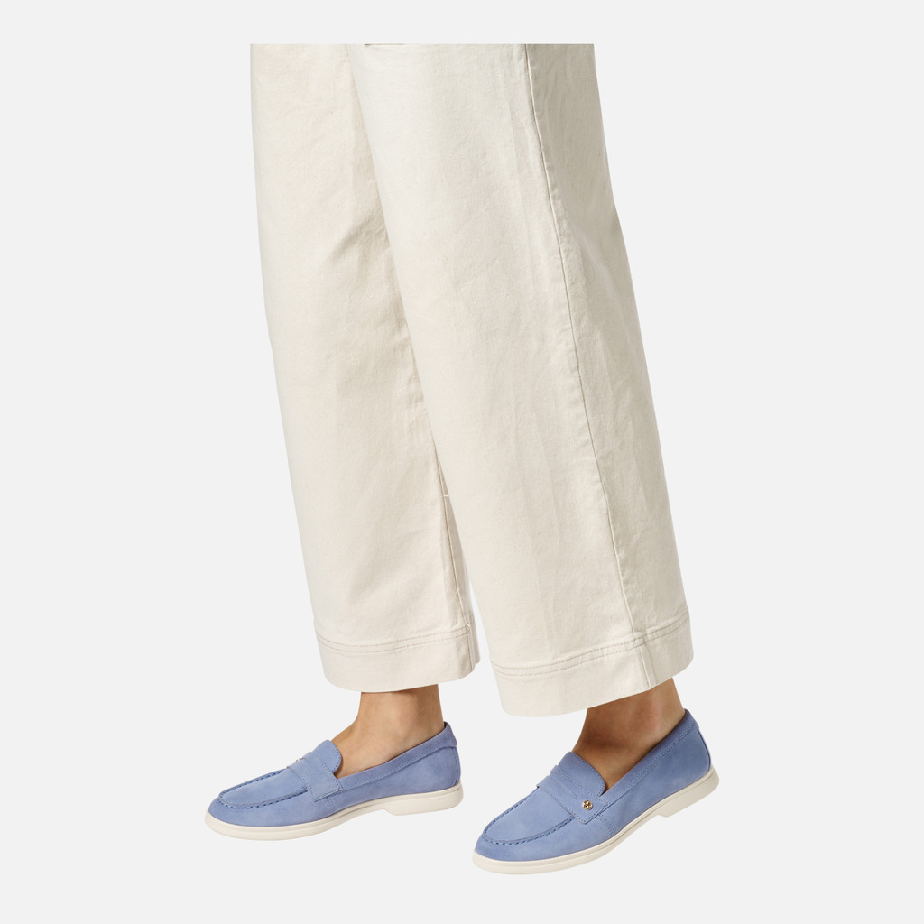 Geox Xand 3 Mujer D550ZD00022C4003 Mocasines De Ante