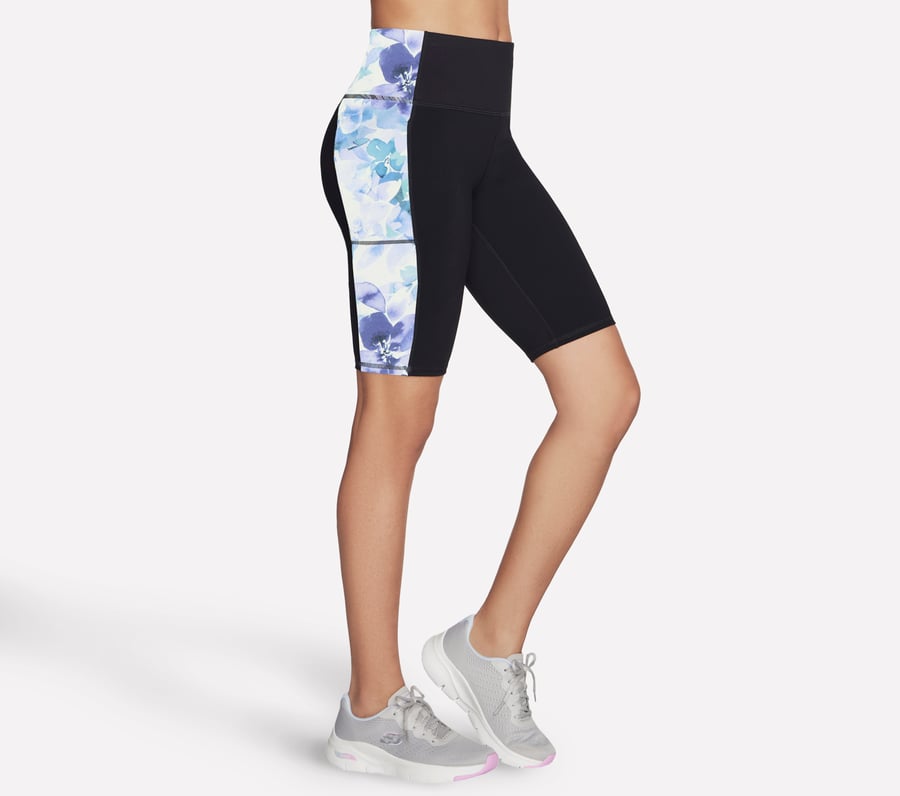 Skechers GO WALK Seascape Floral 10 Inch Bike Short