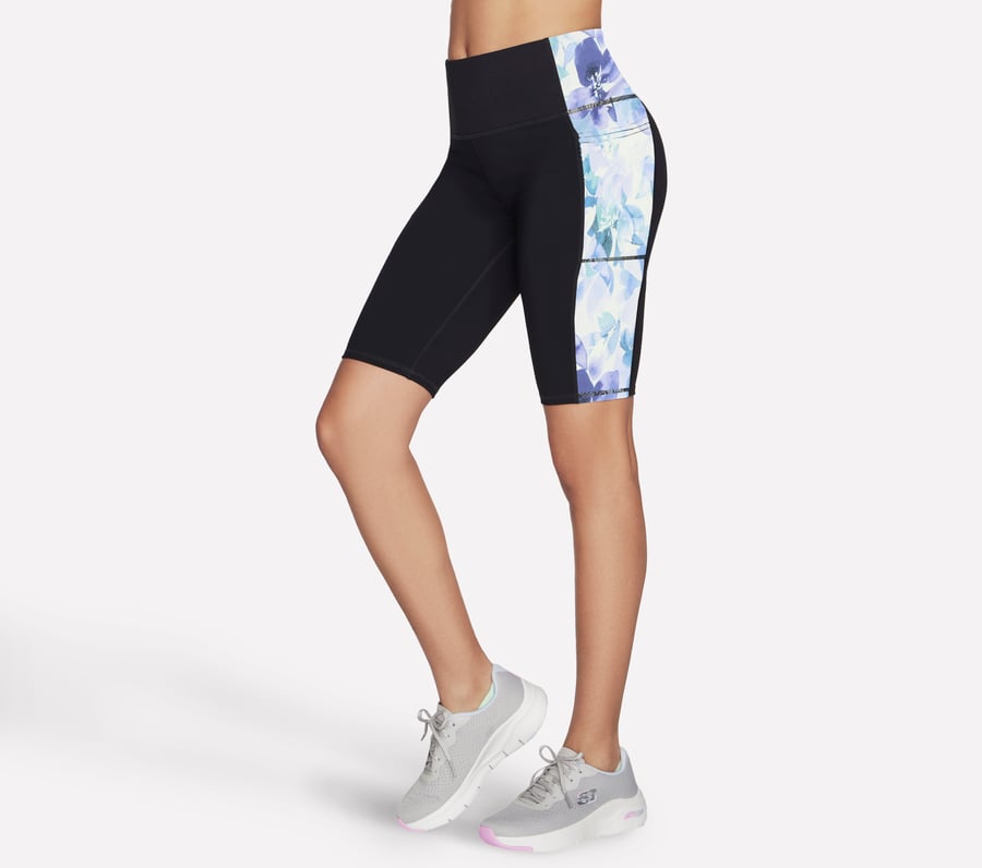 Skechers GO WALK Seascape Floral 10 Inch Bike Short