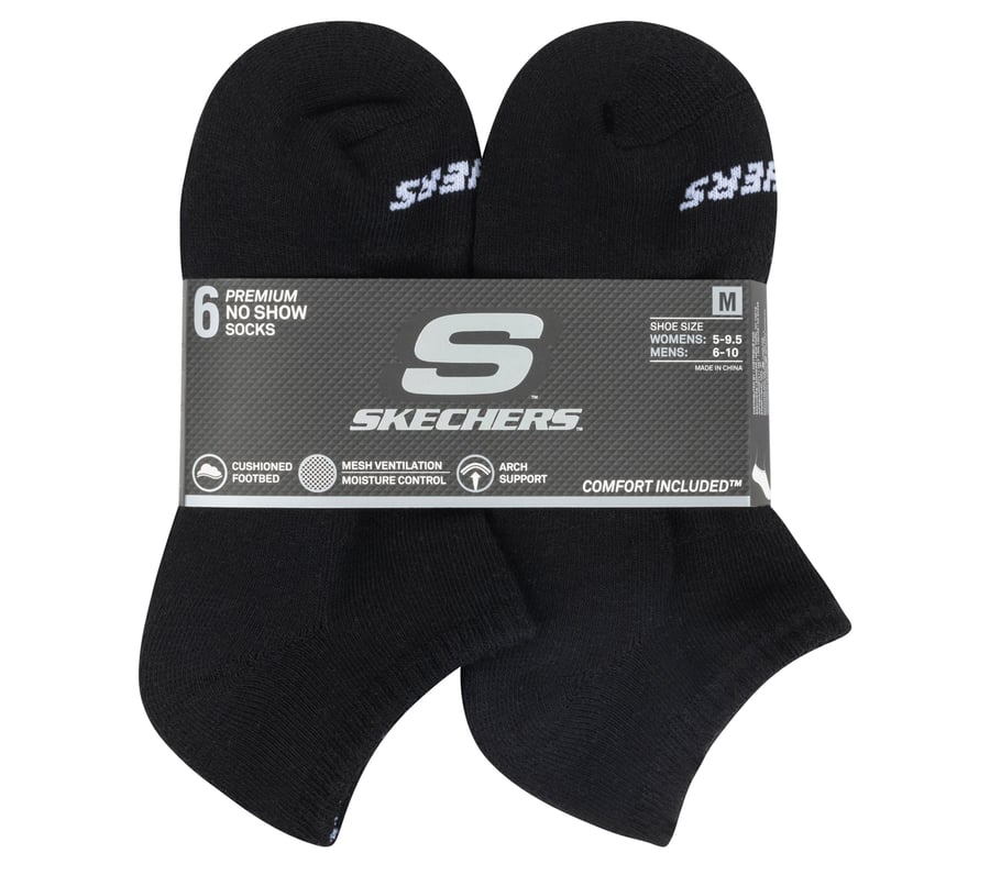 Skechers 6 Pack Core Low Cut Medium Socks