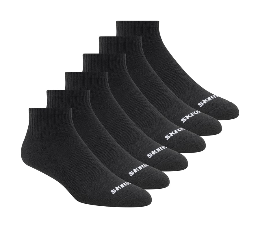 Skechers 6 Pack Core Quarter Medium Socks