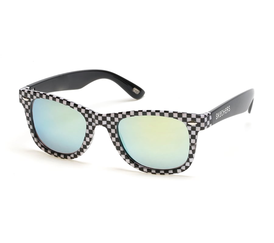 Skechers Checkered Wayfarer Sunglasses