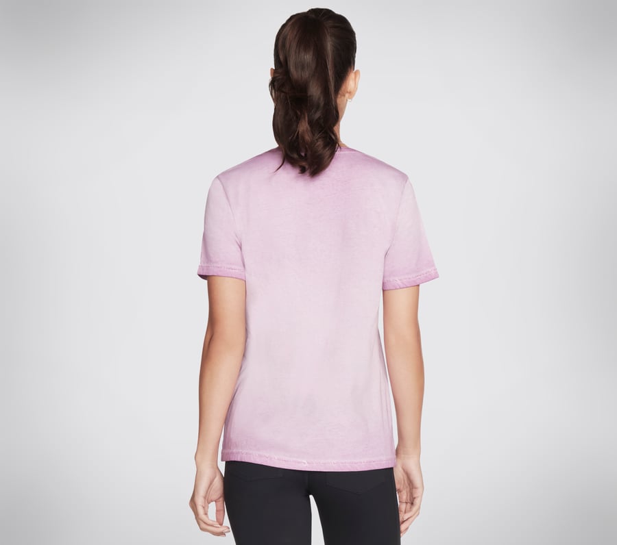 Skechers Diamond Wash Hatha V-Neck Pocket Tee