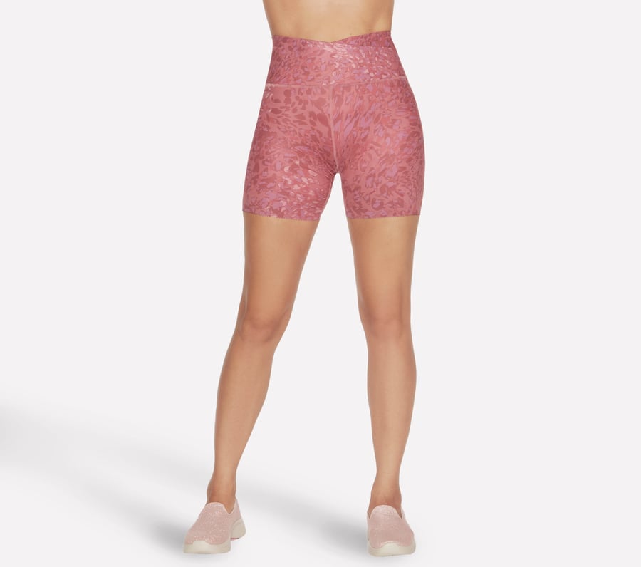 Skechers GOSCULPT Leopard 6 Inch Bike Short