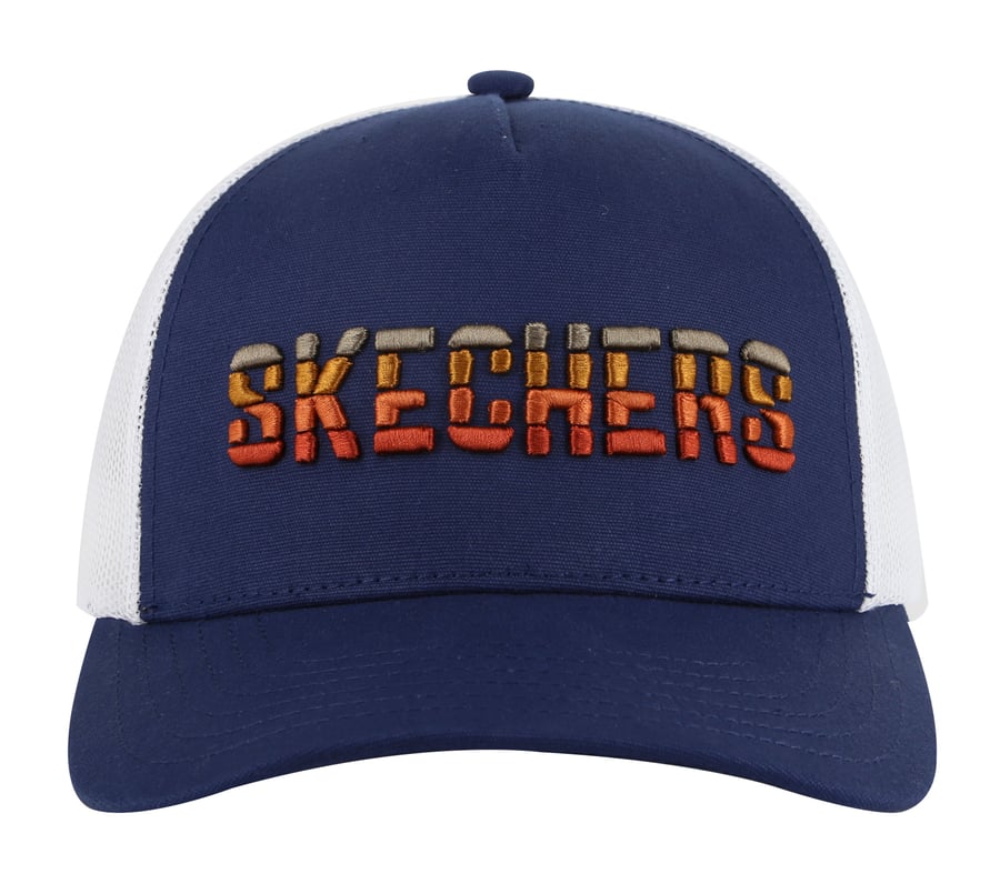 Skechers Skechers Textured Logo Trucker Hat