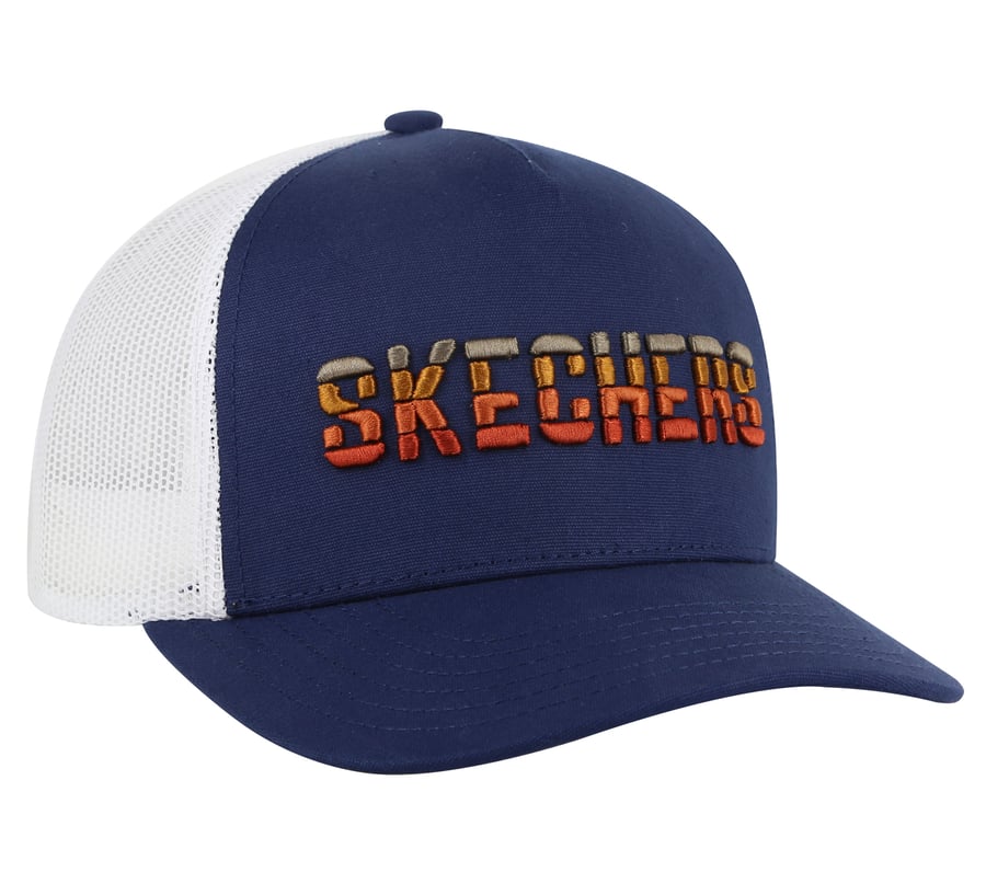 Skechers Skechers Textured Logo Trucker Hat