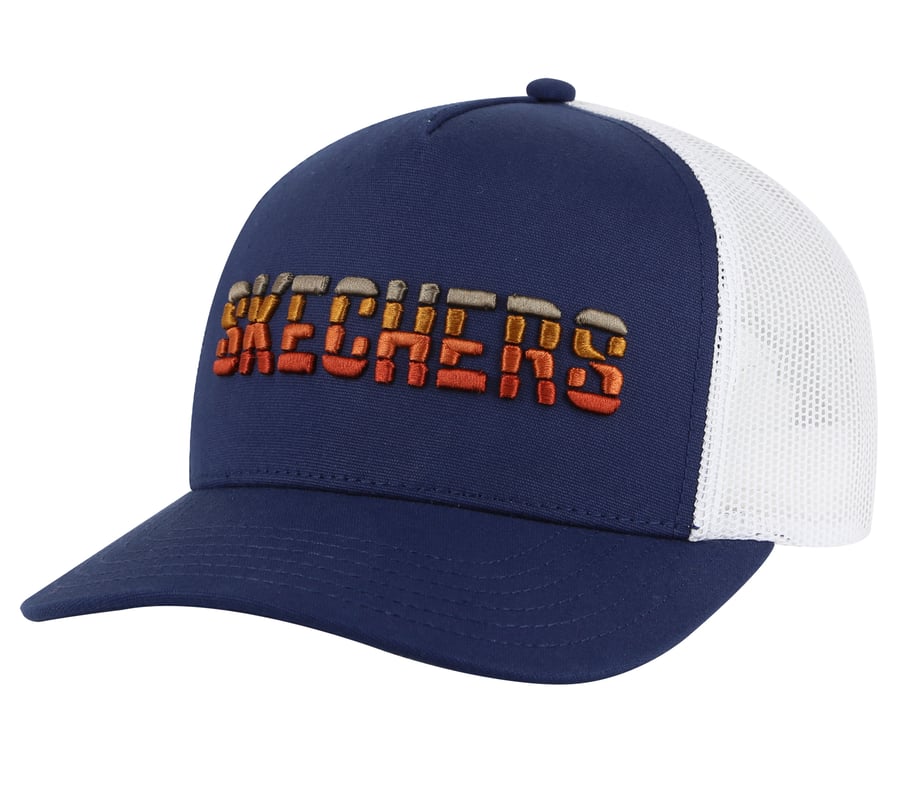 Skechers Skechers Textured Logo Trucker Hat