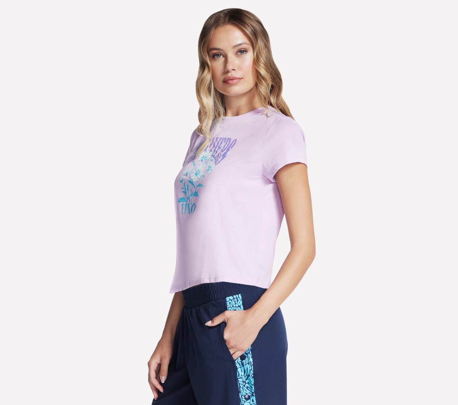 Skechers Uno Classic Fit Flower Tee