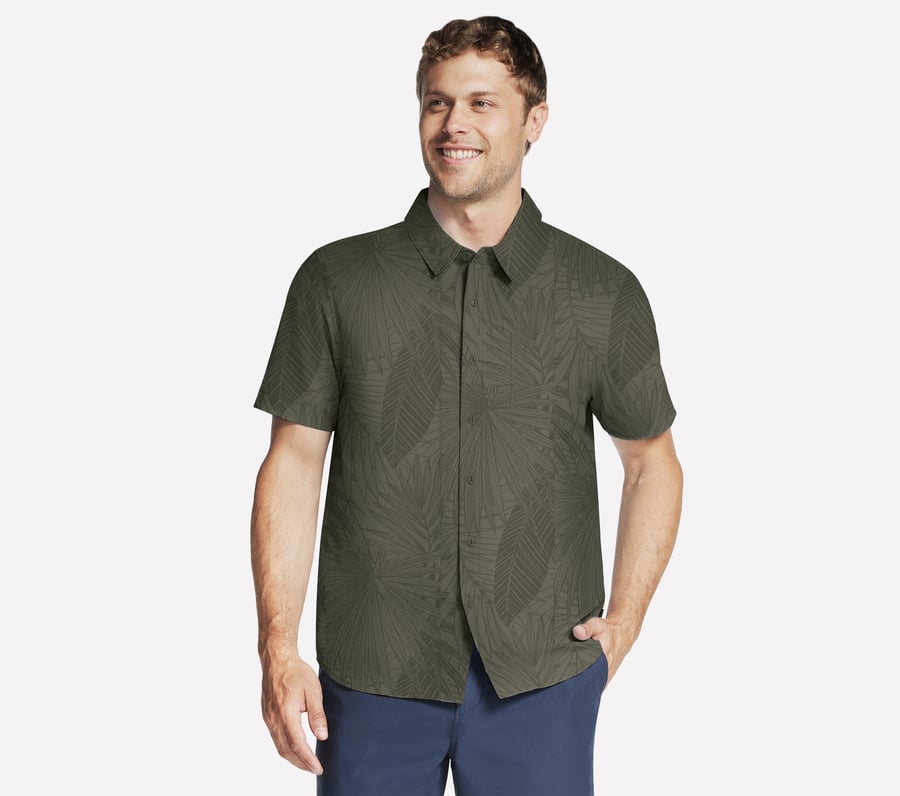 Skechers The GO WALK Air Printed Short Sleeve Shirt