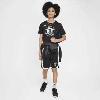 Nike Brooklyn Nets EssentialCamiseta Con Logotipo Nike De La NBA - Niño