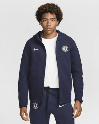 Nike Chelsea FC Tech Fleece WindrunnerSudadera con capucha y cremallera completa Nike Football - Hombre