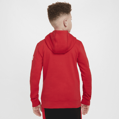 Nike Chicago Bulls Club Fleece EssentialSudadera Con Capucha Nike De La NBA - Niño