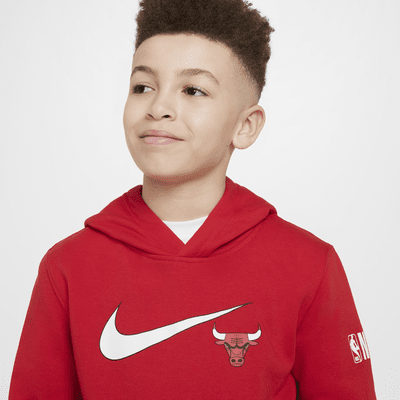 Nike Chicago Bulls Club Fleece EssentialSudadera Con Capucha Nike De La NBA - Niño