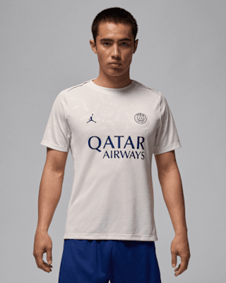 Nike Cuarta equipación Academy Pro París Saint-GermainParte de arriba de fútbol de manga corta para antes del partido Jordan Dri-FIT - Hombre
