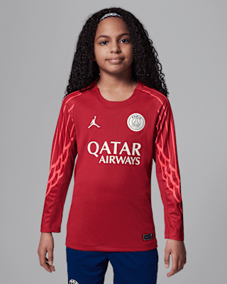 Nike Cuarta equipación de portero/a Stadium París Saint-Germain 2025Camiseta de fútbol Replica de manga larga Jordan Dri-FIT - Niño/a