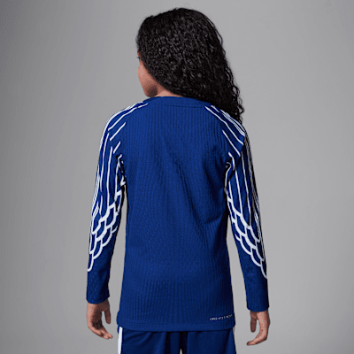 Nike Cuarta Equipación Match París Saint-Germain 2024/25Camiseta De Fútbol De Manga Larga Authentic Jordan Dri-FIT ADV - Niño/a