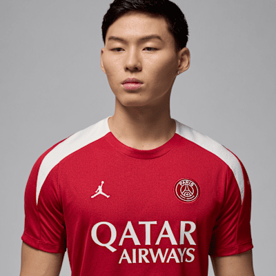 Nike Cuarta Equipación París Saint-Germain StrikeCamiseta De Fútbol De Tejido Knit Y Manga Corta Jordan Dri-FIT - Hombre