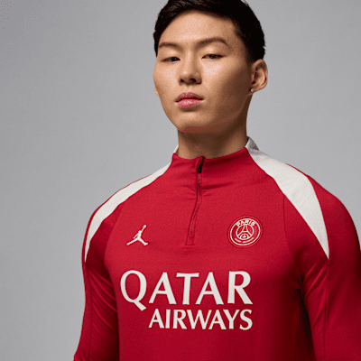 Nike Cuarta Equipación París Saint-Germain StrikeCamiseta De Fútbol De Entrenamiento De Tejido Knit Jordan Dri-FIT - Hombre