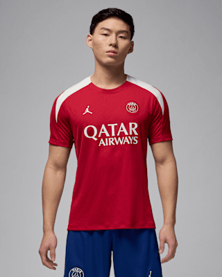 Nike Cuarta equipación París Saint-Germain StrikeCamiseta de fútbol de tejido Knit y manga corta Jordan Dri-FIT - Hombre