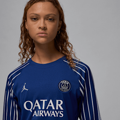 Nike Cuarta Equipación Stadium París Saint-Germain 2024/25Camiseta De Fútbol Replica De Manga Larga Jordan Dri-FIT - Mujer