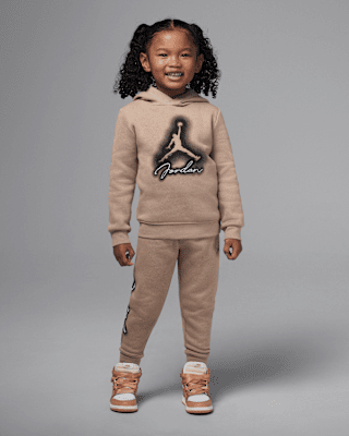Nike Jordan MVPConjunto de dos piezas con sudadera con capucha de tejido Fleece - Infantil
