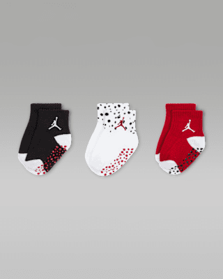Nike JordanCalcetines largos Speckle Gripper (3 pares) - Bebé