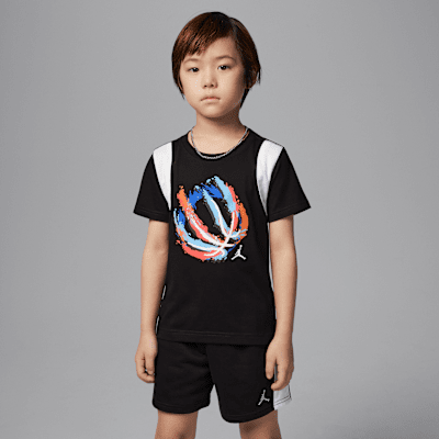 Nike JordanConjunto De Dos Piezas Con Pantalón Corto Bball Fire Mixed - Niño/a Pequeño/a