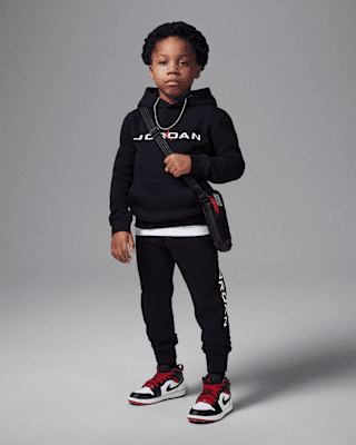 Nike JordanConjunto de dos piezas con sudadera con capucha Baseline - Niño/a pequeño/a