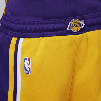Nike Los Angeles Lakers 2023/24 Icon EditionPantalón Corto Nike NBA Swingman - Niño