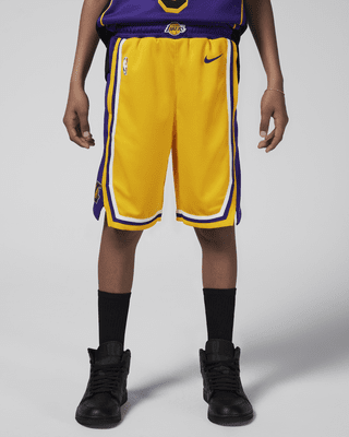 Nike Los Angeles Lakers 2023/24 Icon EditionPantalón corto Nike NBA Swingman - Niño