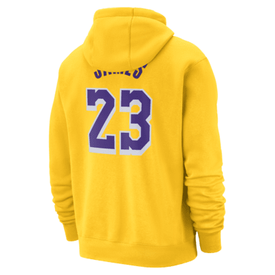 Nike Los Angeles Lakers ClubSudadera Con Capucha Nike De La NBA - Hombre