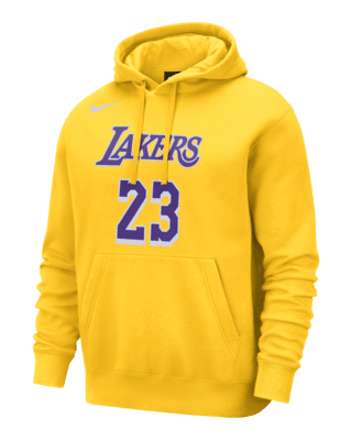 Nike Los Angeles Lakers ClubSudadera con capucha Nike de la NBA - Hombre