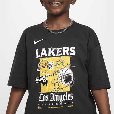 Nike Los Angeles Lakers CourtsideCamiseta Max90 Nike De La NBA - Niño
