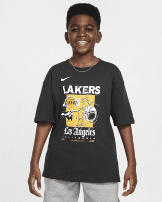 Nike Los Angeles Lakers CourtsideCamiseta Max90 Nike de la NBA - Niño