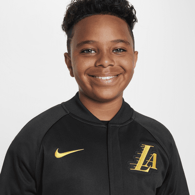 Nike Los Angeles Lakers Showtime City EditionChaqueta De Manga Larga Con Cremallera Completa Nike Dri-FIT - Niño/a