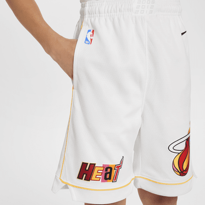 Nike Miami HeatPantalón Corto Nike Dri-FIT NBA Swingman - Niño/a