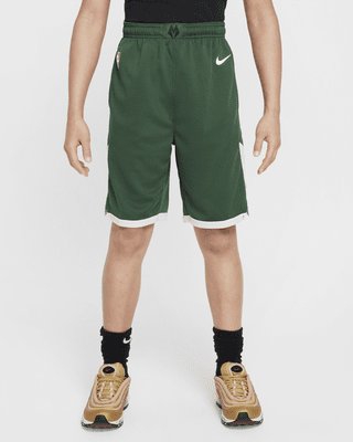 Nike Milwaukee Bucks 2023/24 Icon EditionPantalón corto Nike NBA Swingman - Niño