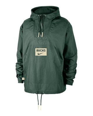 Nike Milwaukee Bucks Club CourtsideAnorak Nike de la NBA - Hombre