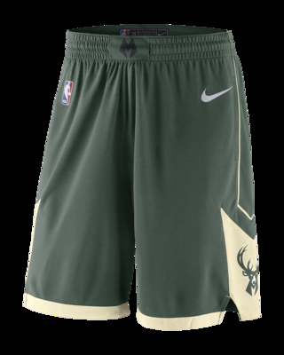 Nike Milwaukee Bucks Icon EditionPantalón corto Nike de la NBA Swingman - Hombre