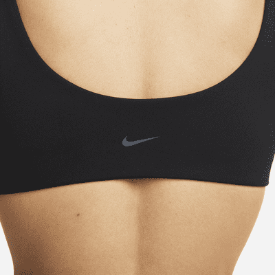 Nike Nike Alate All USujetador Deportivo De Sujeción Ligera Con Forro Ligero Y Cuello En U - Mujer
