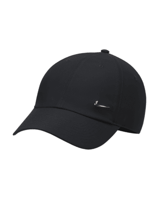 Nike Nike Dri-FIT ClubGorra sin estructura con logotipo Swoosh metálico