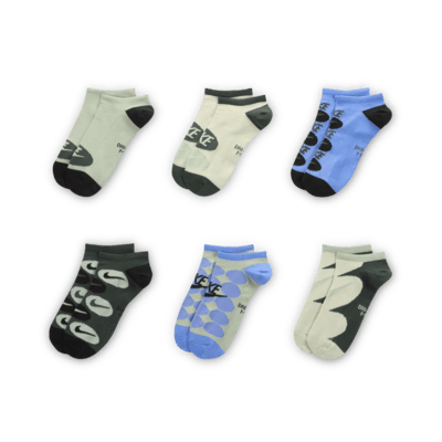 Nike Nike Everyday LightweightCalcetines Invisibles De Entrenamiento (6 Pares)