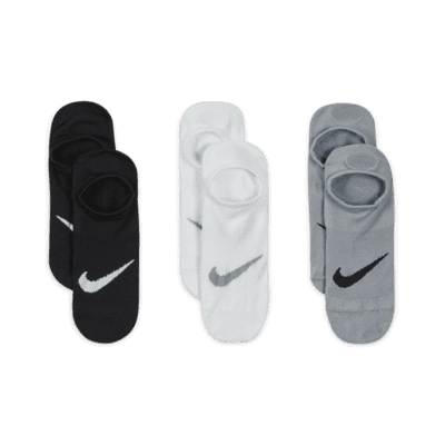 Nike Nike Everyday Plus LightweightCalcetines Pinkies De Entrenamiento (3 Pares) - Mujer
