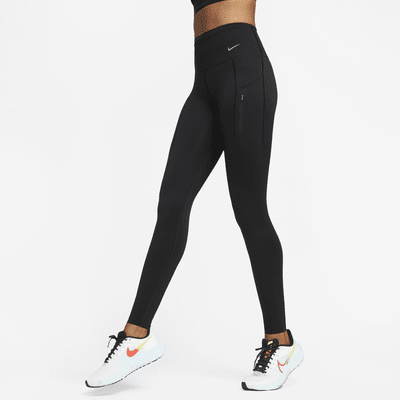 Nike Nike GoLeggings De Longitud Completa Talle Alto Y Sujeción Firme Con Bolsillos - Mujer